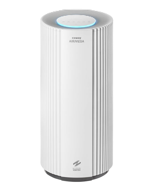 COWAY Air Purifiers for Large Room Whole Home Up to 2,640ft², True HEPA Filter for Smoke, Allergies, Pet Dander, Odor, PM 10 AQI, Turbo Eco Mode, Timer, Energy Star, 3yr Warranty, Airmega 350 Beige