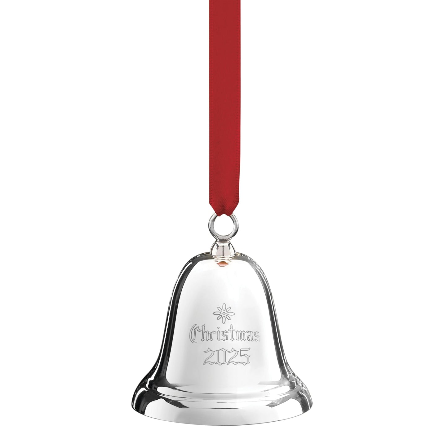 Reed and Barton 897581 2025 Annual Christmas Bell Sterling Silver Ornament, 41st Edition, Christmas, Holiday Decorations
