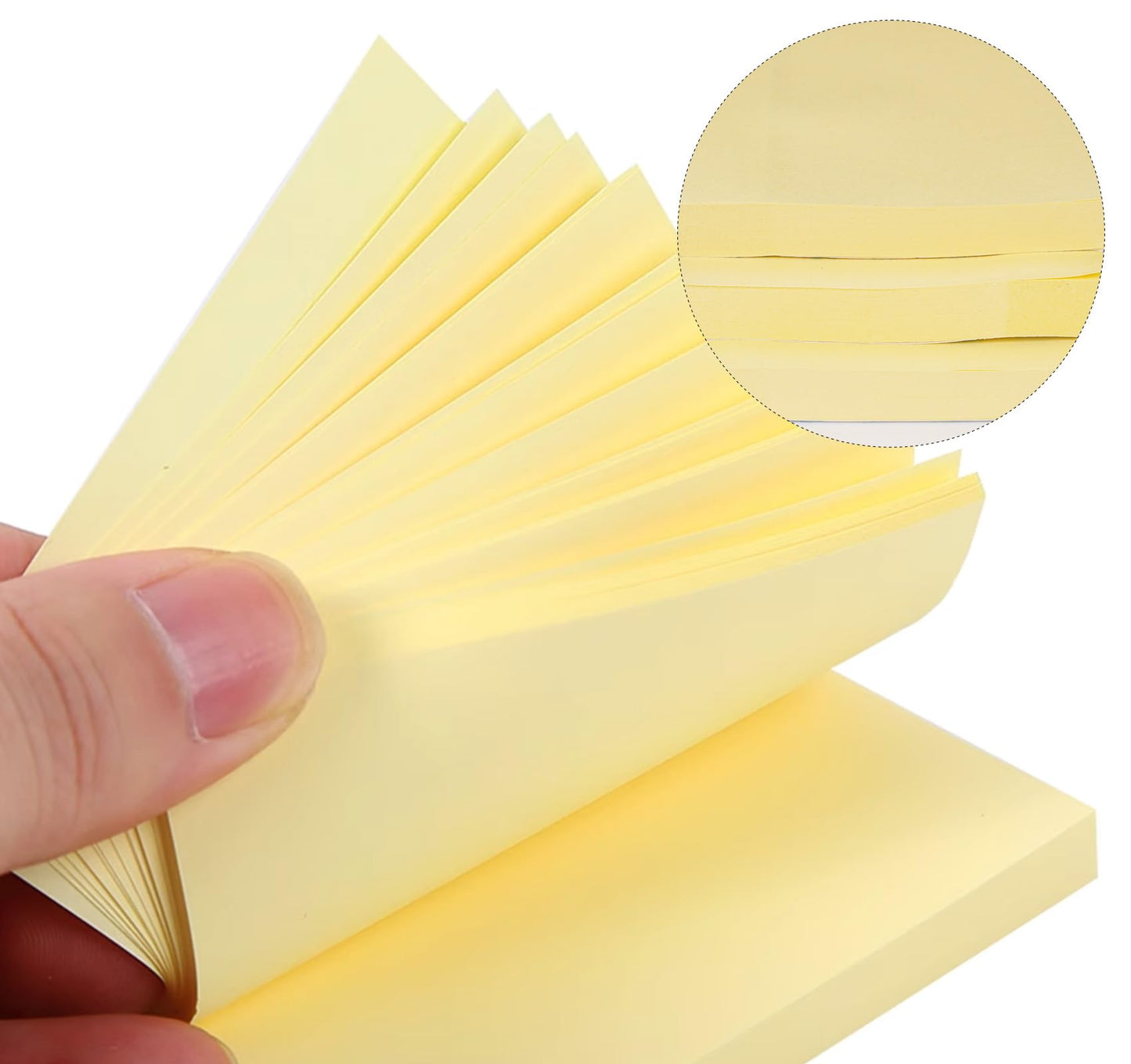 1200 Pcs Large Sticky Notes Yellow 3 x 5 in,12 Pads Self-Stick Notes, Super Adhesive Sticky Notes Pads, 100 Sheets/Pad, Clean Removal, Recyclable for Office, Shool, Home, Notebook, Meeting