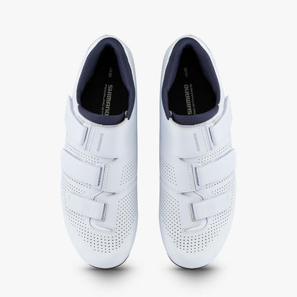 SHIMANO SH-RC102 Bicycle Shoes, White, 7.5-8 Men (EU 41)