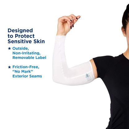 Eczema & Psoriasis - Arm & Leg Sleeve - Moderate & Severe Sensitive Skin Treatment - Wet Wrap Bandage - Fits bicep or thigh < 24 in circumference (size 11)