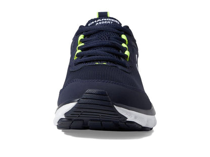 Under Armour Men's Charged Assert 9, (404) Midnight Navy/Yellow Ray/White, 10