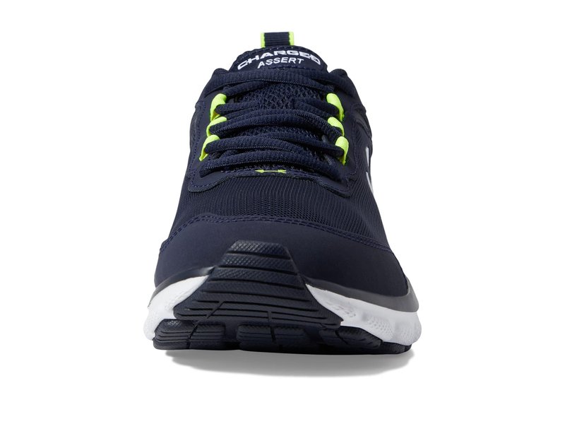 Under Armour Men's Charged Assert 9, (404) Midnight Navy/Yellow Ray/White, 9.5