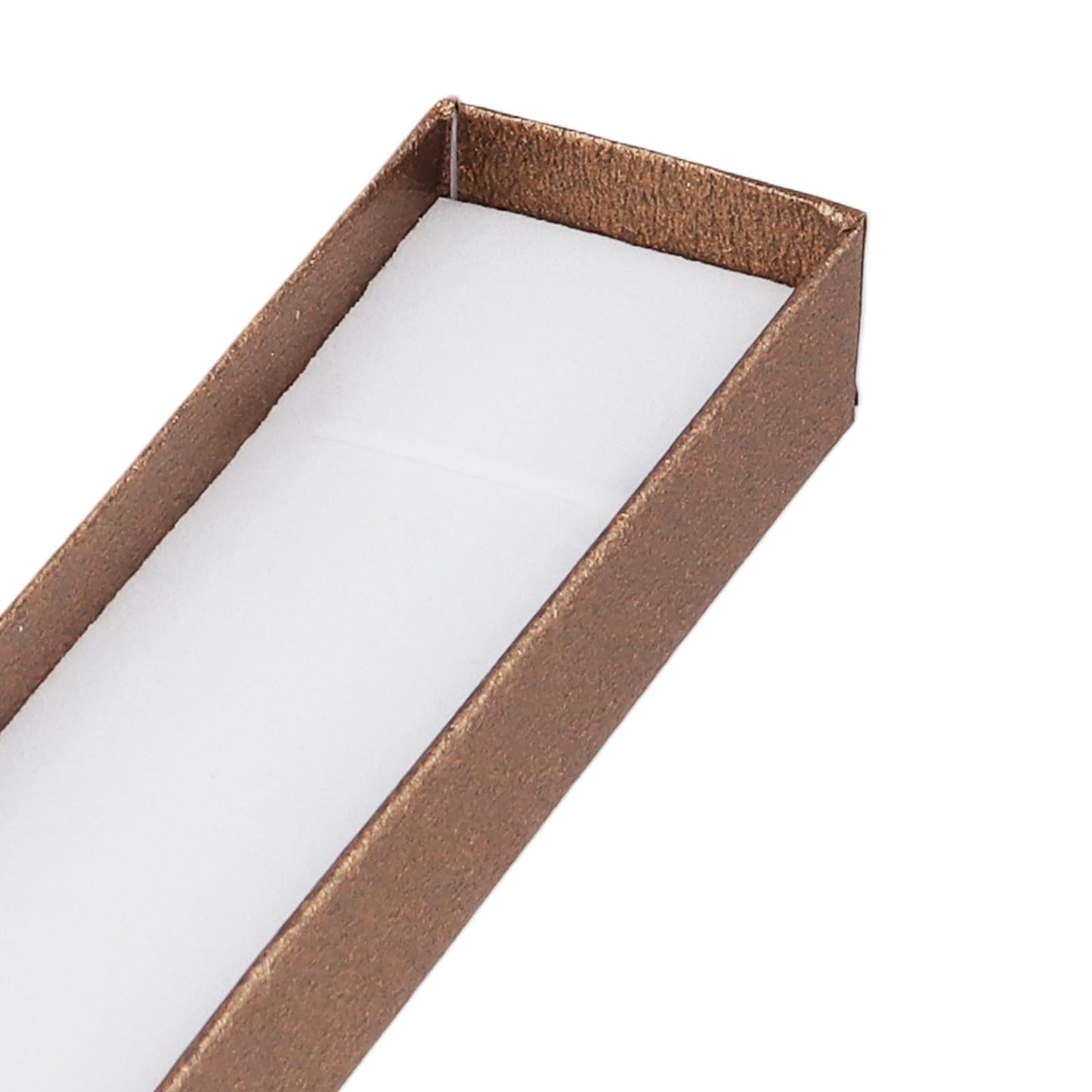 SINJEUN 36 PCS Empty Pen Gift Box, Brown Pen Boxes, Cardboard Pen Presentation Box with Bow Decor for Gift Birthday Souvenir Jewelry Display