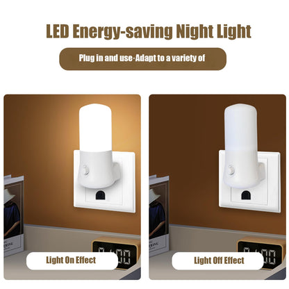 N&B NICE&BRAVO Plug in Night Lights Kids Nightlight Plug Into Wall LED Night Light for Bedroom, Nursery, Hallway, Kitchen, Bathroom (1 Pack Nightlight)