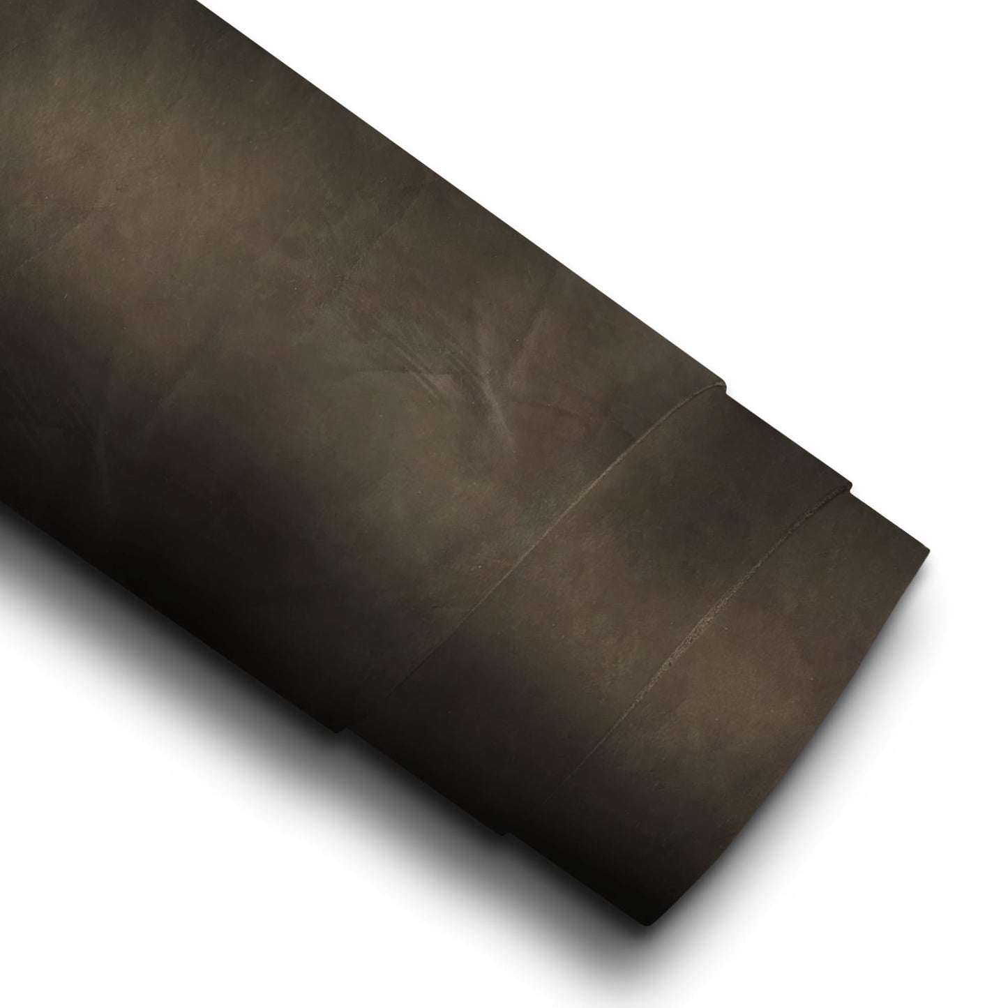 ELW 8-10 oz (3-4 mm) Skirting Veg Tan Leather | Dark Brown 1-2 SQFT| Thick Cowhide Tooling Leather Sheet for Belts, Saddle, Holster, Sheaths, Bulk Real Leather Pieces, Crafts, Remnants, Scraps USA