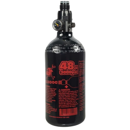 Maddog 48/3000 Aluminum Compressed Air HPA Paintball Tank with Regulator - Airgun Airsoft PCP - Fresh Hydro Date - Ships Empty - Single - Refillable