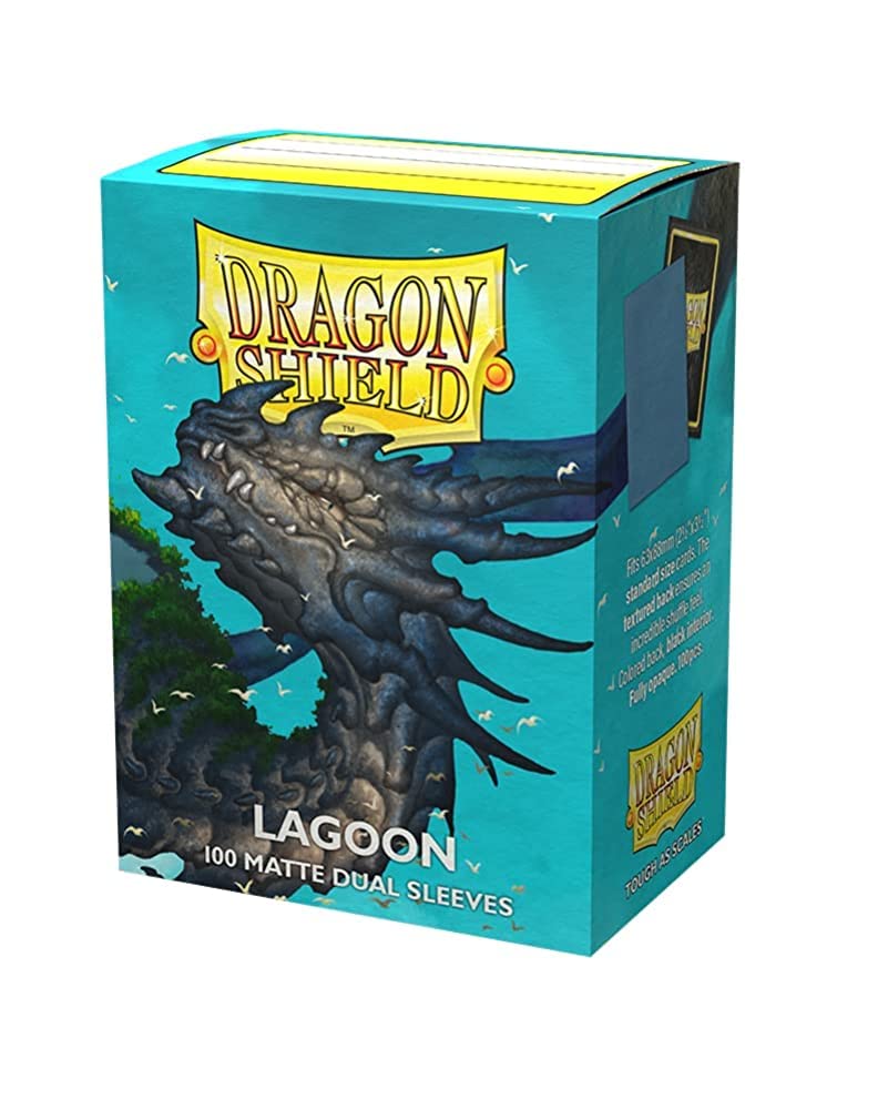 Dragon Shield Dual Matte Lagoon Standard Size 100 ct Card Sleeves Individual Pack