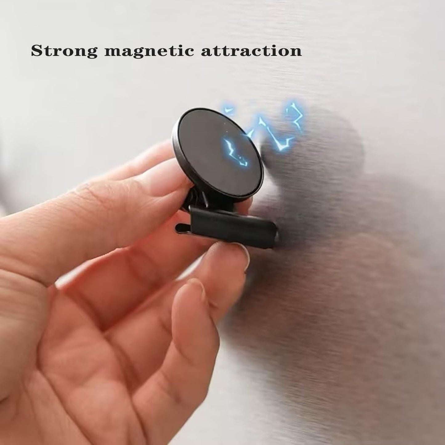 Strong Magnetic Clips, 20 Pack, 1.57 Inch, 40 mm, Silver, Refrigerator Magnet Clips, Large Clip Magnets, Office Supplies, Photo Displays