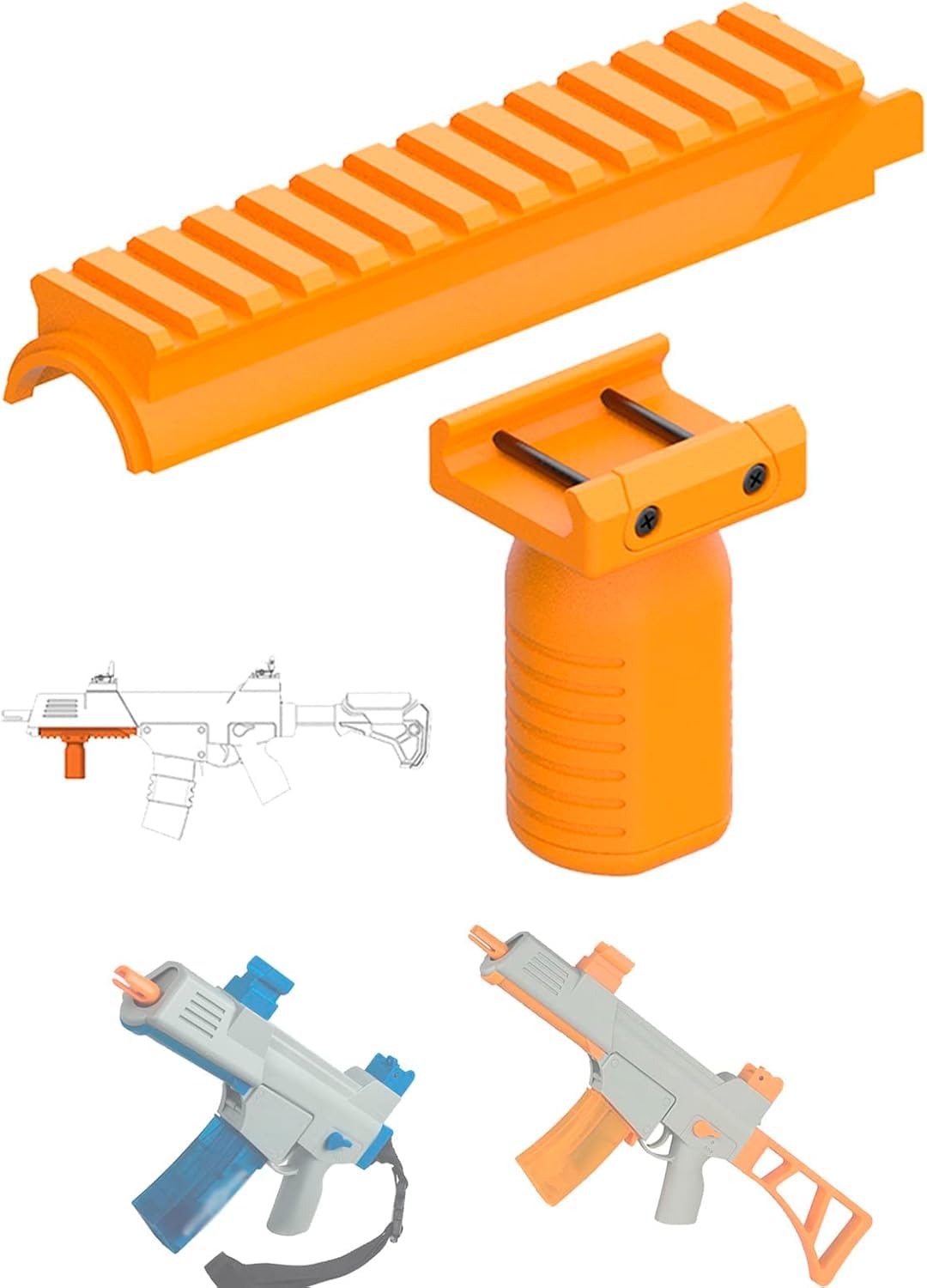 FXT WORKS Accessories for Splat R Ball SRB400 SRB400-SUB (Orange)