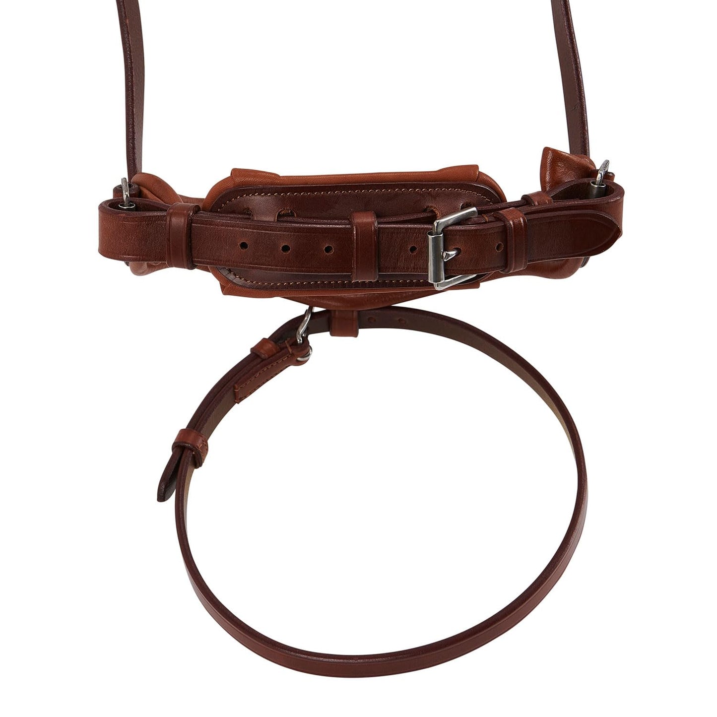 Acavallo Maestà Bridle Headstall Calfskin, Full Size, Cognac