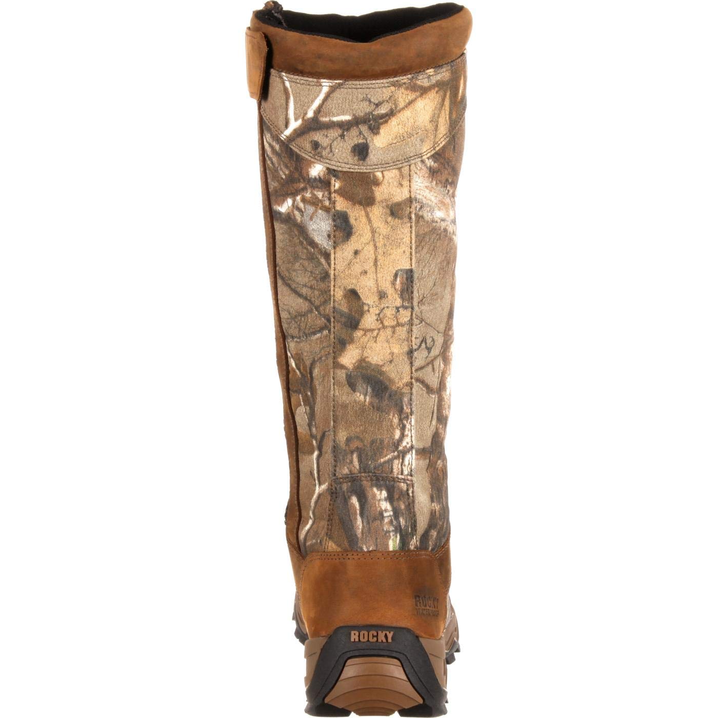 ROCKY Retraction Waterproof Side-Zip Snake Boot, Realtree Xtra, Size 11(M)
