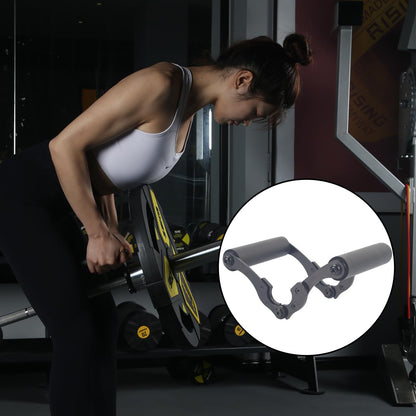 KYLINFIT V Bar Row Landmine Handle Attachment for Barbell Bars，Solid Mine Double D Row Handle Grips with Non-Slip Rubber Grips, T-Row Attachment for Olympic Strength Training Bars