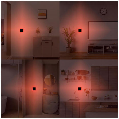 6 Pack Blue LED Night Light Plug in, Dusk to Dawn Sensor Automatic On and Off, Energy Efficient, Soft Glow Kids, Nursery, Bedroom, Bathroom, Hallway, Stairs, Kitchen