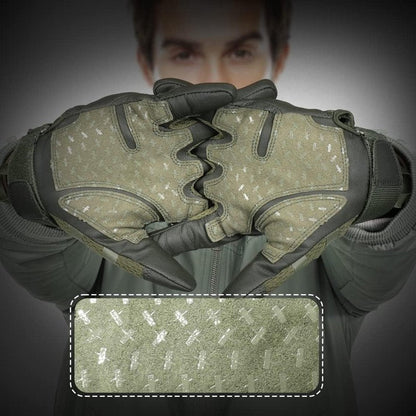 Tactical Gloves for Men - WTACTFUL Rubber Guard Touchscreen | Airsoft, Motorcycle, Hunting