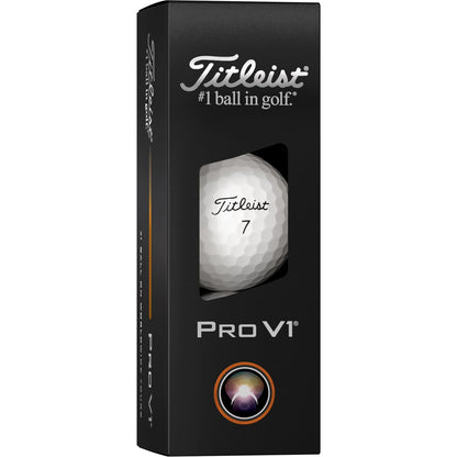 Custom Titleist Pro V1 High Number Golf Balls - 2025 Model (Monogram)