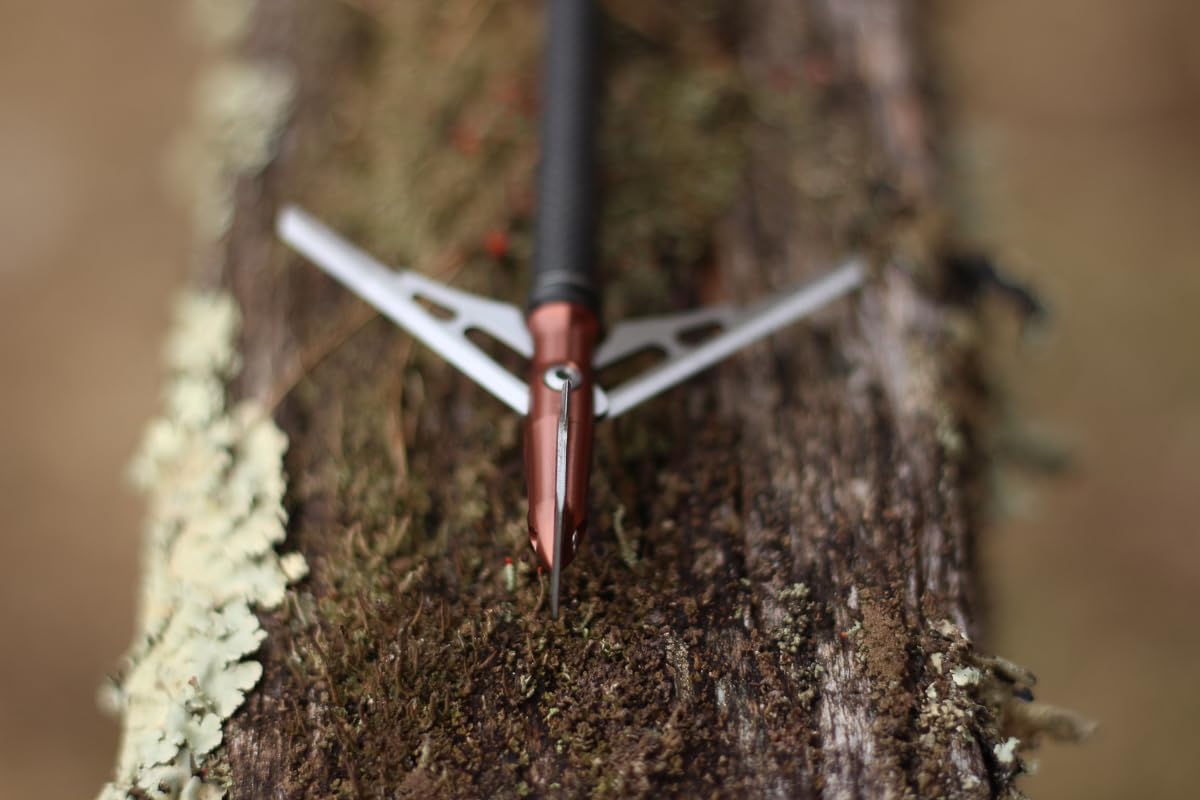 RAGE X-treme Turkey Mechanical Broadheads 100 Grain 2-Blade Shock Collar USA (2-Pack)