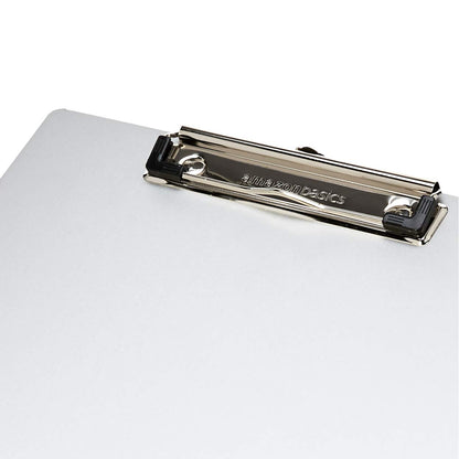 Amazon Basics Aluminum Clipboard, Letter Size, Office Supplies, 2-Pack, Silver