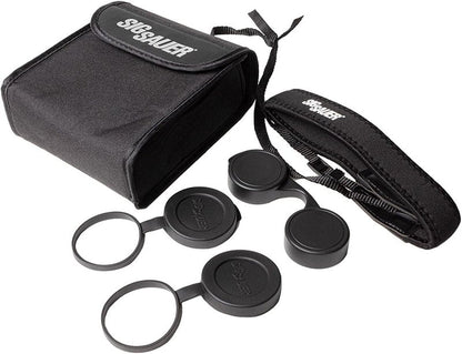 SIG SAUER 10x42mm Waterproof Binoculars - Fogproof, Multi-Coated Lenses | Black Roof Prism Design