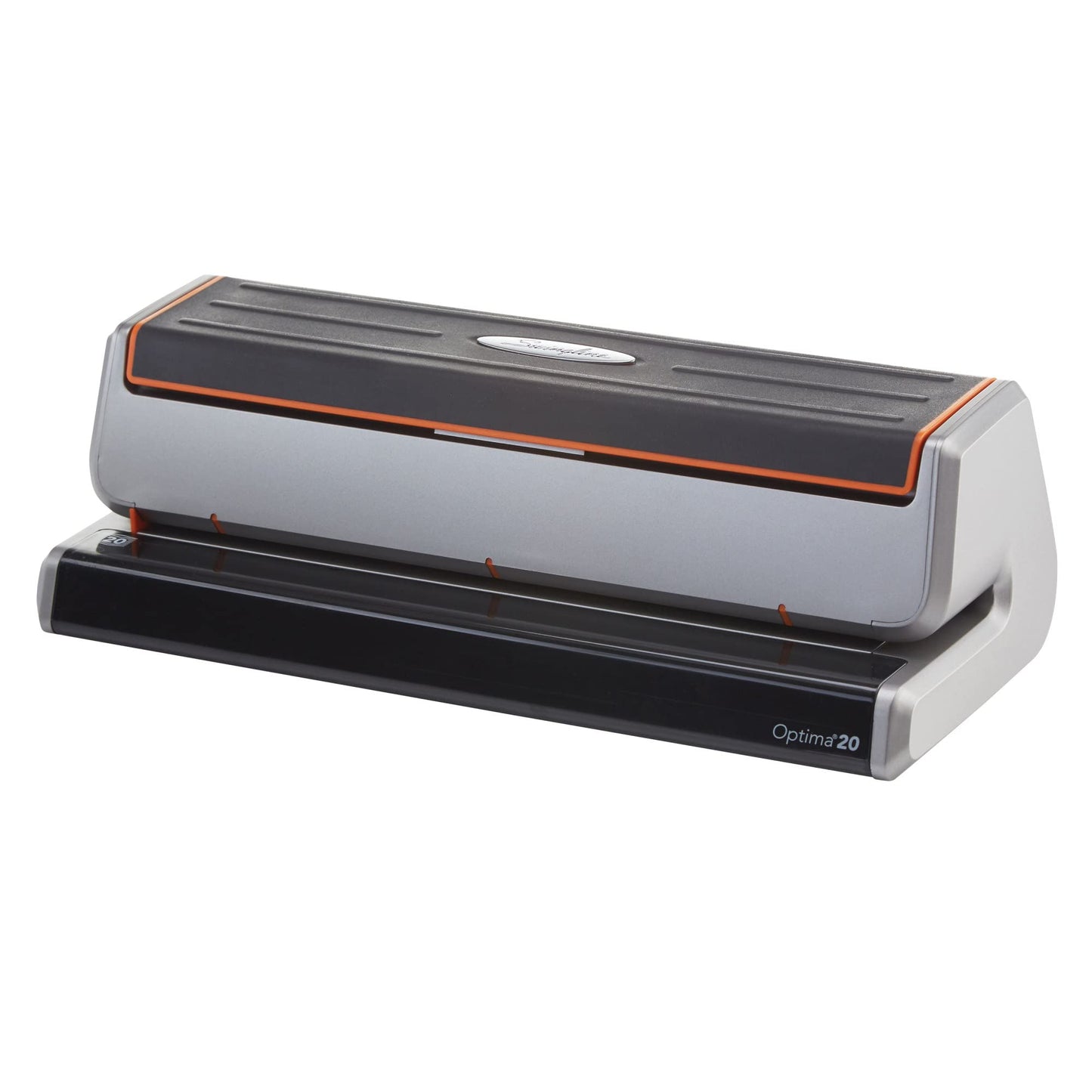 Swingline Electric Hole Puncher 3 Hole, 20 Sheet Punch Capacity Three Hole Punch 3 Ring, Jam Resistant, Optima 20, Silver (74520)