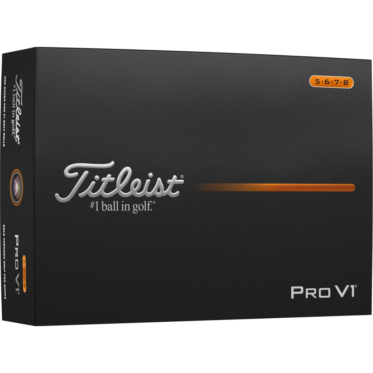 Custom Titleist Pro V1 High Number Golf Balls - 2025 Model (Monogram)