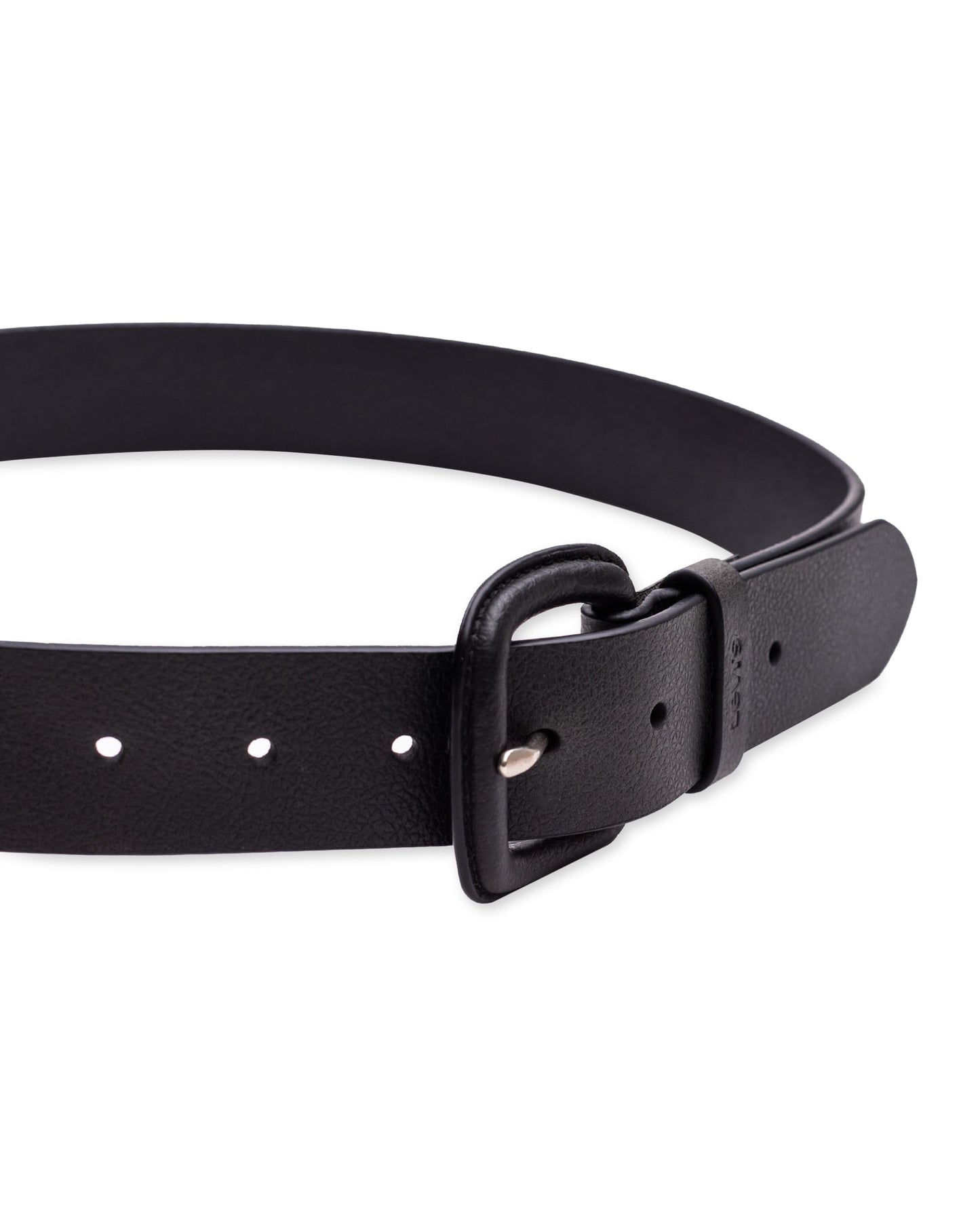 1.5" WRAPPED BUCKLE W/LOGO LOOP LEATHER