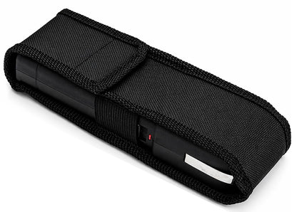POLICE Stun Gun for Self Defense 928 - High Voltage Rechargeable with LED Flashlight, Compact & Heavy Duty, Personal Security for Women & Men - Black