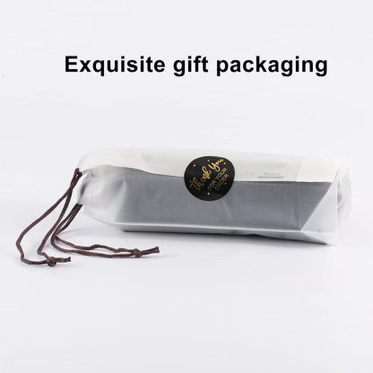 RZEOTPII Pen Pouch Pencil Bag Black Leather Pencil Holder Small Portable Zipper Case for Fountain Pen Markers Makeups Change Coins,Gift for Adults Mens Womens (Black)