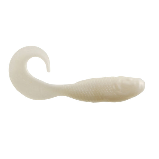 Berkley Gulp! Swimming Mullet Fishing Bait, Pearl White , 5in