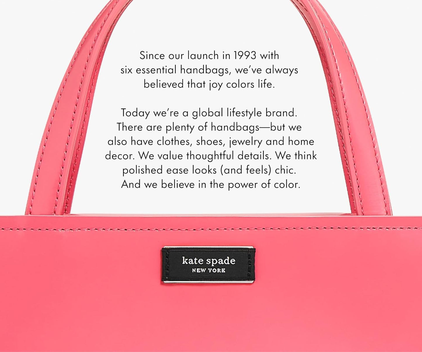 kate spade new york Canvas Tote Bag with Interior Pocket, Candy Stripe
