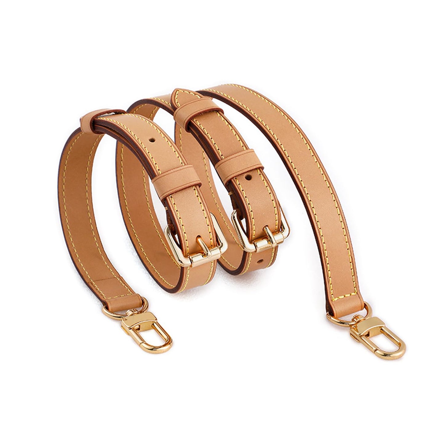 BEUDW Vachetta Leather Crossbody Strap for SPEEDY L V Handbag Replacement Shoulder Strap