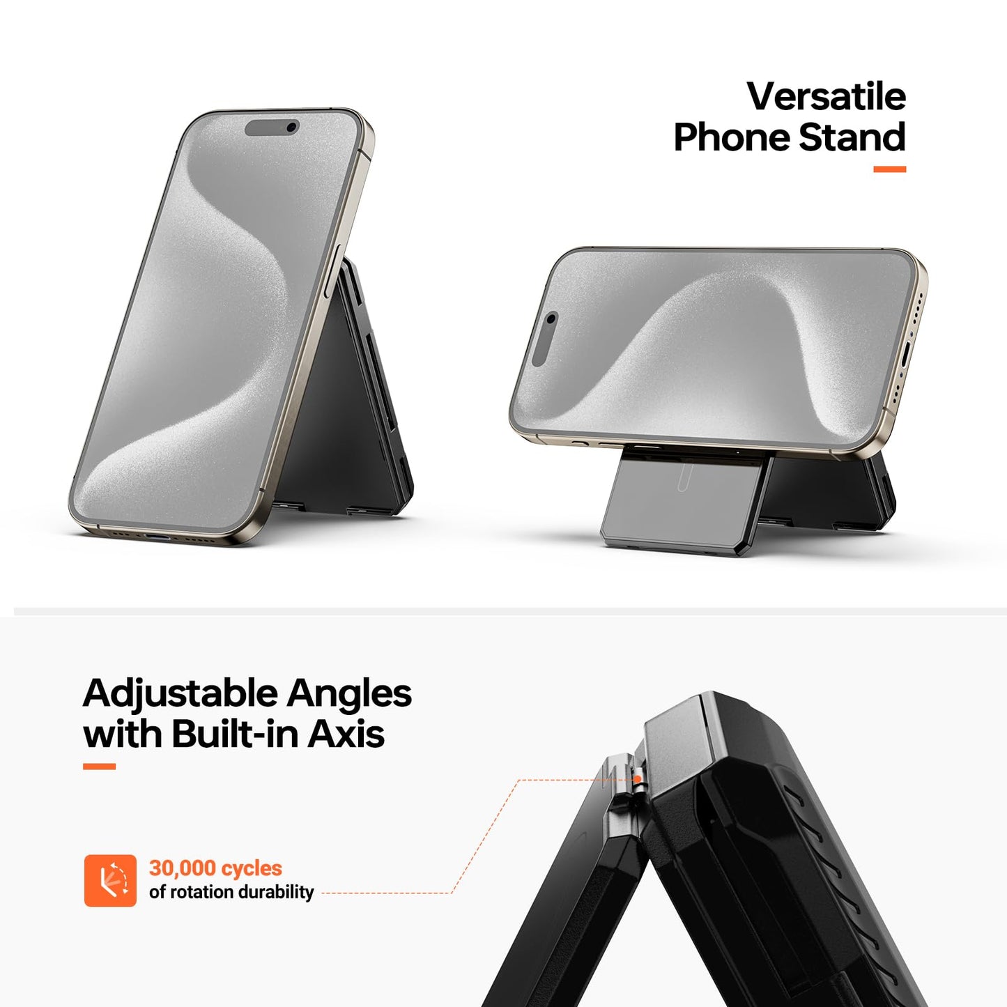 Xlayout Magnetic Wallet with RFID Blocking | X-Pocket| Magnetic Card Holder & Phone Stand | Heavy Duty Phone Wallet | Splash-proof MagSafe holder for iPhone 16/15/14/13 Series