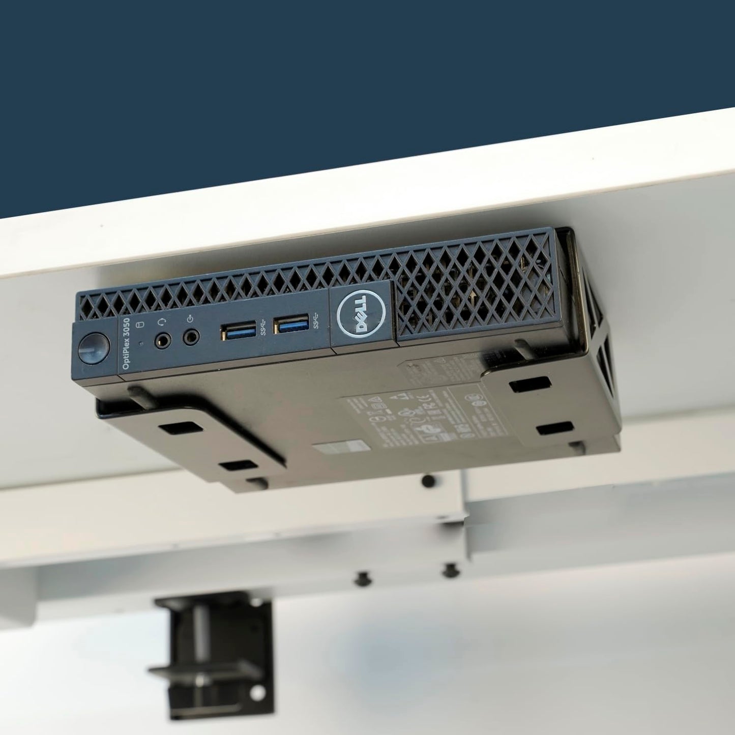 bylitco Under Desk Laptop/Mini PC Storage Mount,CPU Holder,Compatible with Dell OptiPlex,Mac Book,Mac mini and More.