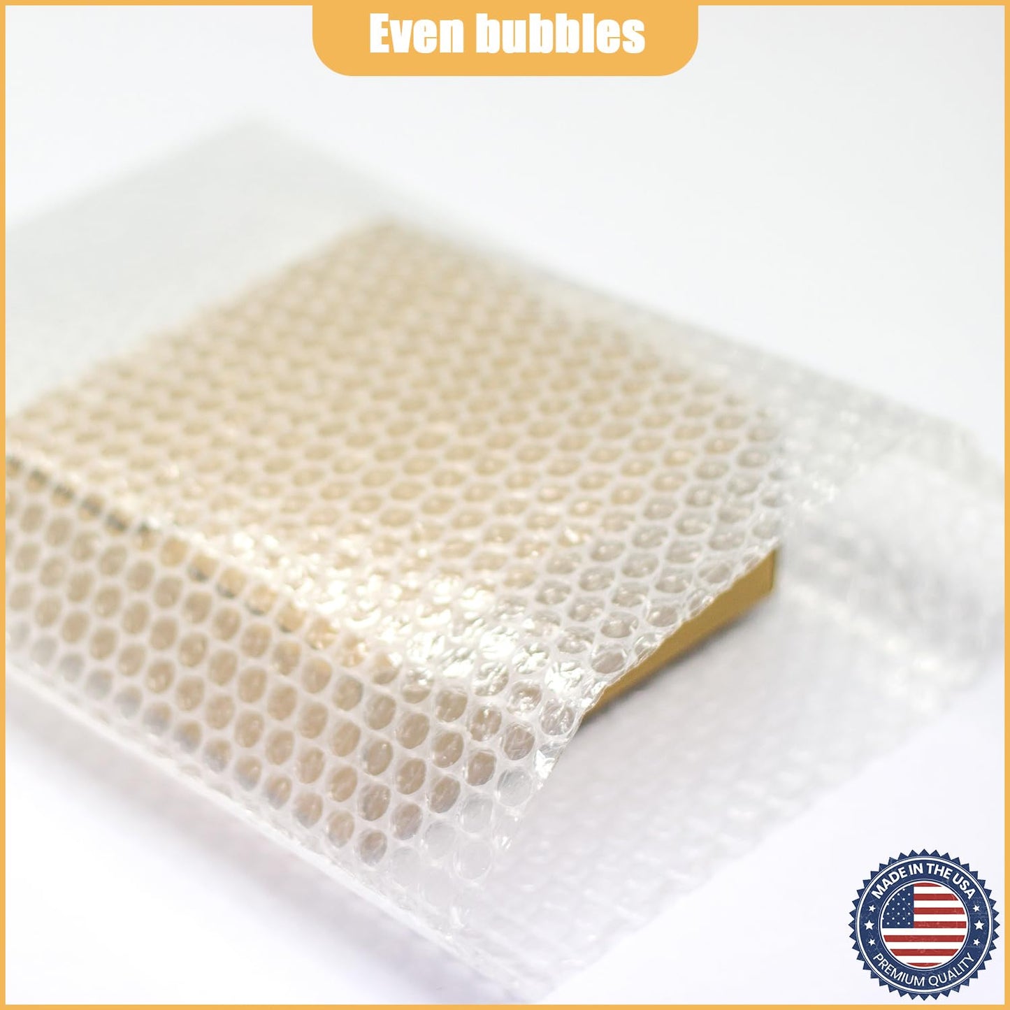 100 Pcs Bubble Pouches Wrap, 4" x 5.5" Self-Sealing Clear Bubble Bags, Double Thickened Wall Shockproof Pouch Wrap Bag for Moving and Storage, Shipping and Packing Supplies for Dishes Glasses Plates