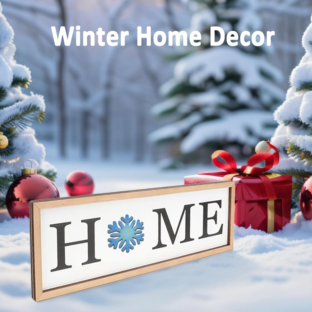 QPIXVB Interchangeable Seasonal Decor,Decorations for Home - Valentines St. Patrick‘s Day Easter July 4th Autumn Thanksgiving Christmas Decorations,Home Wooden Tabletop Sign with 12 PCS Seasonal Icons
