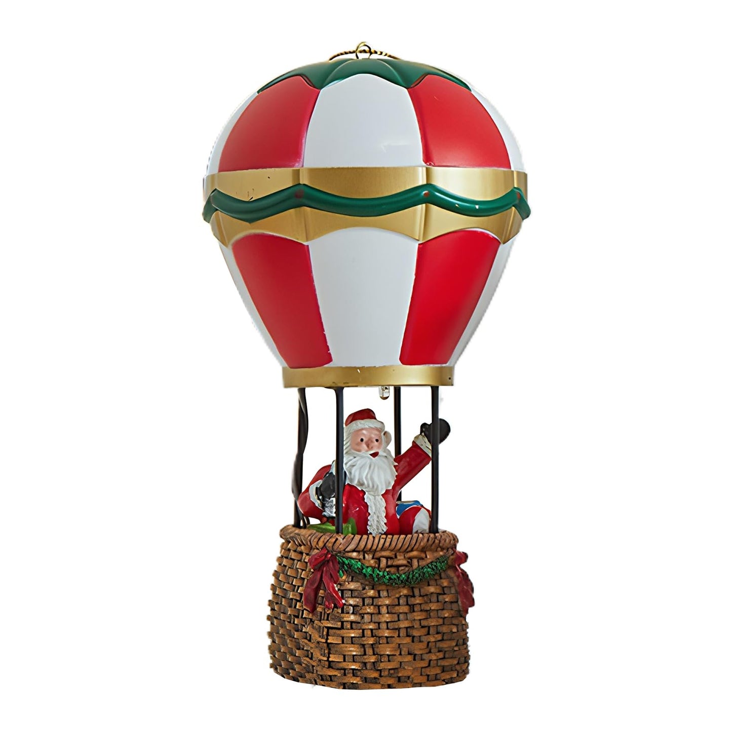 7" Parachute Santa Claus Figure Portable Desktop Night Light Cute Christmas Ornament Home Dorm Decorations Funny Santa Figurine Bedside Lamp Holiday Party Indoor Fireplace Bedroom Decor Xmas Gift