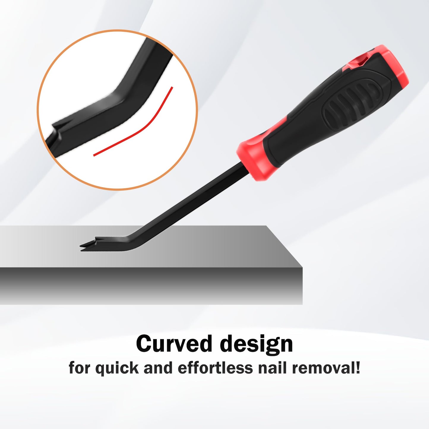 Upholstery Staple Remover Heavy Duty Staple Remover Tool for Floor,Carpet,Wood,Construction,Furniture,Also Used in A Variety of Nailed Picture Frames and Wooden Boxes (M-2P)