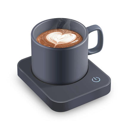 VOBAGA Mug Warmer Set, Coffee Warmer for Desk with 11oz Ceramic Mug, Auto Shut Off & 3-Temp Settings, Smart Coffee Cup Warmer, Home Office Essentials Coffee Set