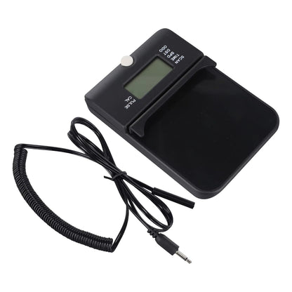 BAIMOQI Electronic Fitness Meter Indoor Fitness Bike Meter Home Gym Digital Monitor with Integrated Phone Stand Simple