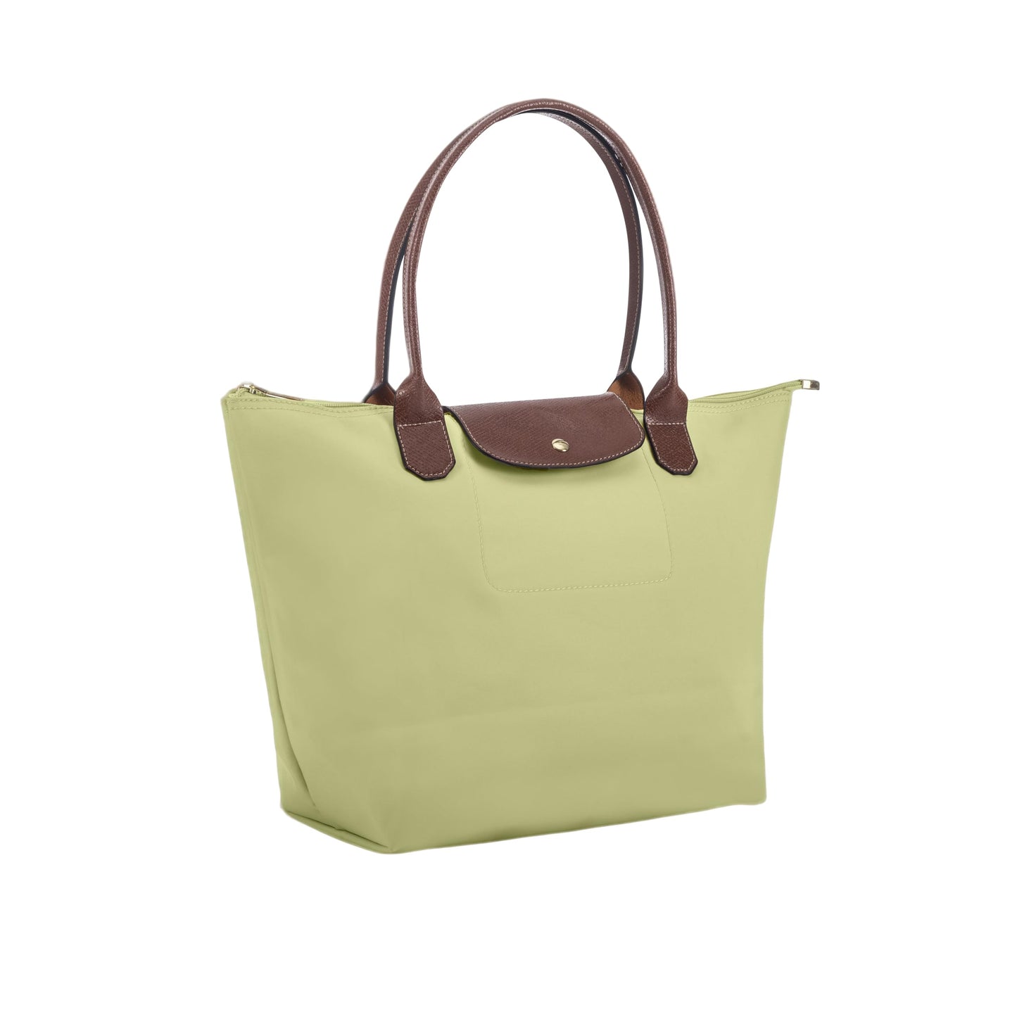 dassymia Tote Bag for Women Foldable Shoulder Bag Nylon Weekend Hobo Handbag, Pistachio