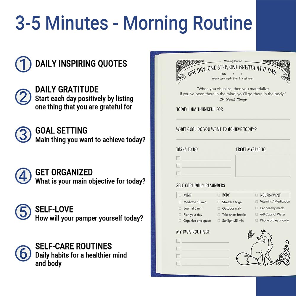 Gratitude Journal for Women with Guided Daily Prompts, Goal Setting & Habit Tracker—90-Day Mindfulness & Self-Care Journal with Relaxing Coloring Pages for Mood, Mindset & Sobriety Support (Hardcover)