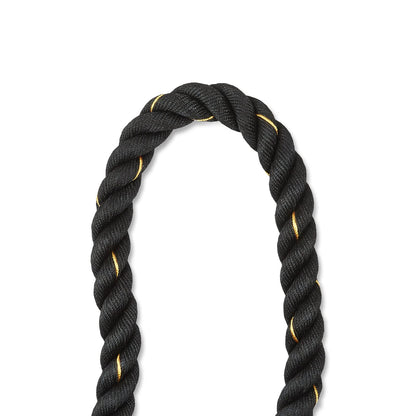 Amazon Basics Battle Rope for Home Gym Workout, Exercise Training Equipment, CrossFit, Strength Training, 1.5 Inch x 30 Feet, Black