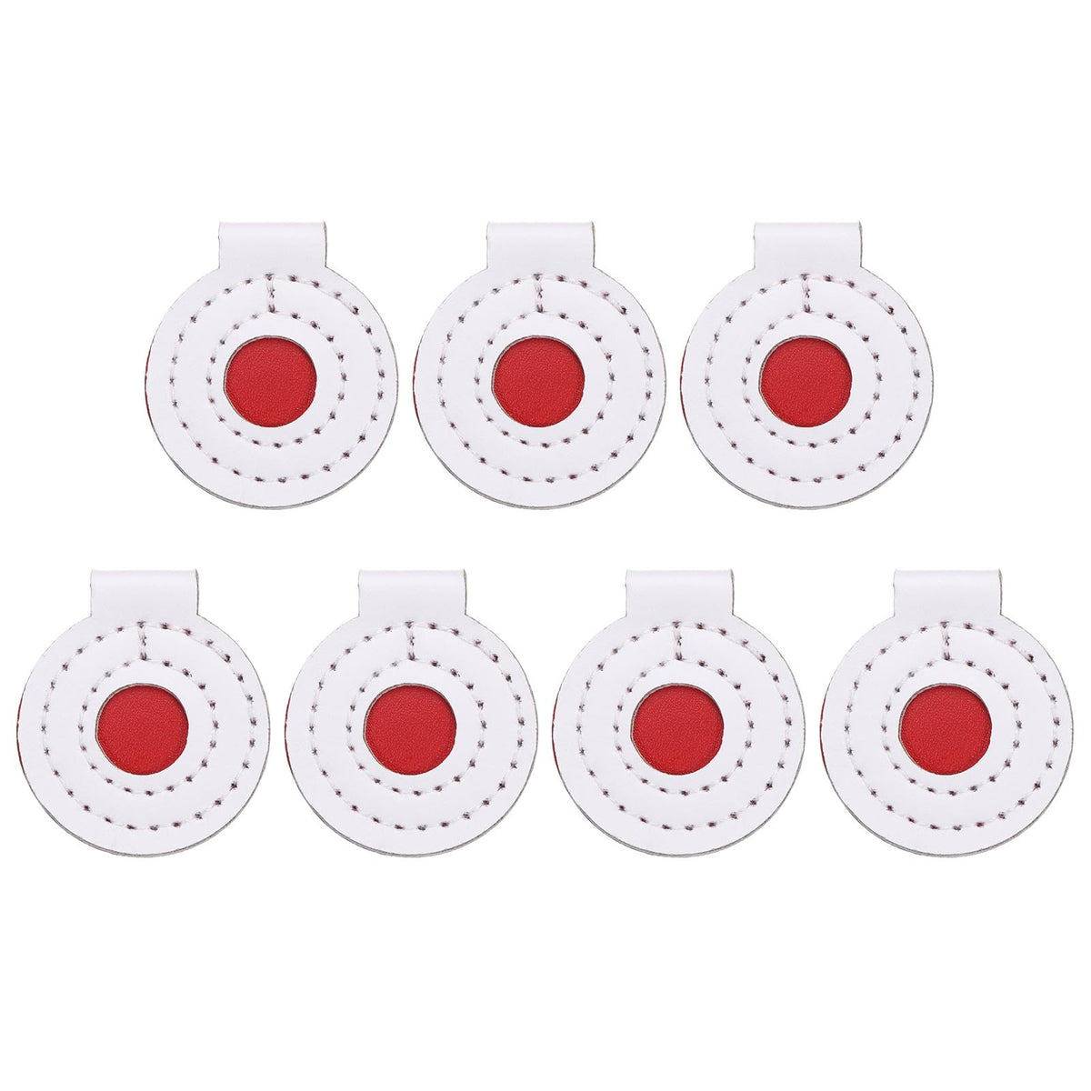 PATIKIL Microfiber Bullseye Targets 4cm, 7Pcs Competition Game Target Shooting Practice Fabric Pad Disc Accuracy Training Tool Outdoor Hunting Accessories
