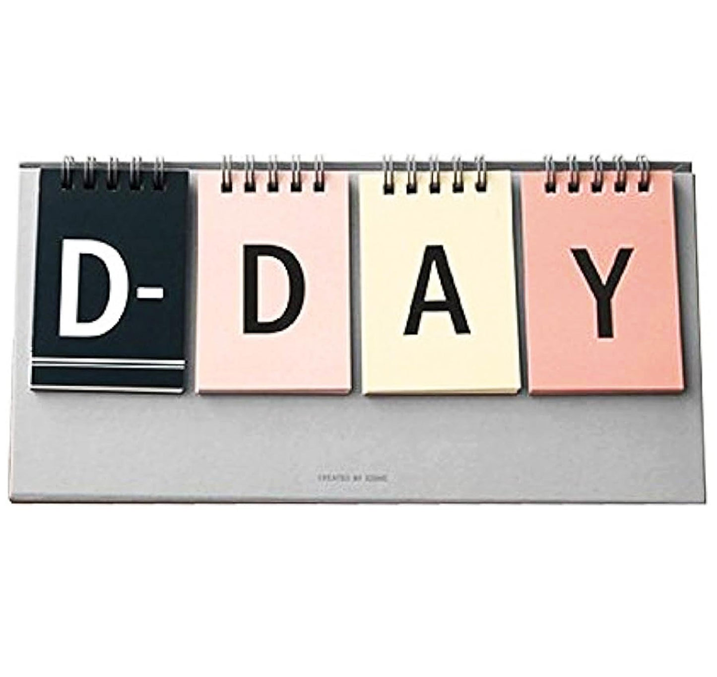 Perpetual Calendar with 48 Sheets & Transparent Stickers – Compact Desk Planner for Birthdays, Anniversaries & Milestones_Color