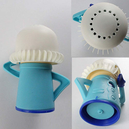 Chilly Cold Mama Fridge Cleaner Baking Soda Freezer Odor Absorber & Freshener Holder, Cool Cold Mama Refrigerator Deodorizer Freezer Odor Household Kitchen Tools, Blue