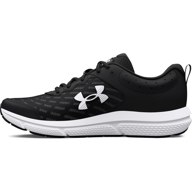 Under Armour Men's Charged Assert 10, (001) Black/Black/White, 16, US