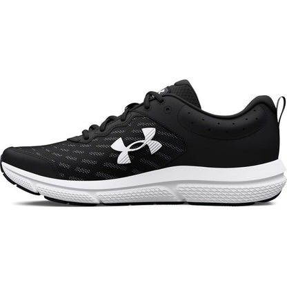 Under Armour Men's Charged Assert 10, (001) Black/Black/White, 7.5, US