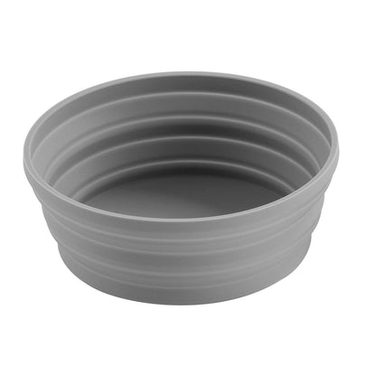 Ecoart Silicone Expandable Collapsible Bowl for Travel Camping Hiking, Blue (1 Pack)