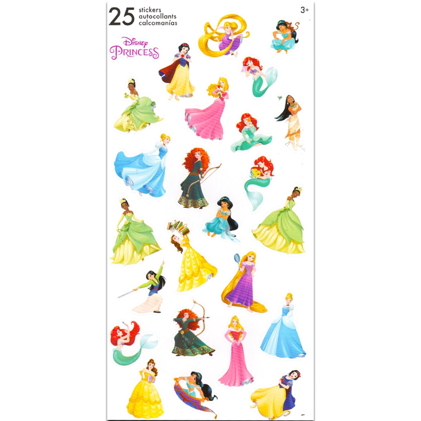 Disney Princess Pencil Case for Girls Princess Pencil Bag Bundle Princess Molded Pencil Case and 5 Princess Gel Pens Plus Stickers, More Princess School Supplies