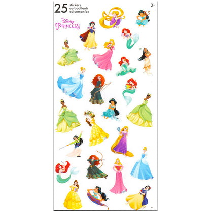 Disney Princess Pencil Case for Girls Princess Pencil Bag Bundle Princess Molded Pencil Case and 5 Princess Gel Pens Plus Stickers, More Princess School Supplies